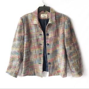 Vintage N Touch Tweed Blazer